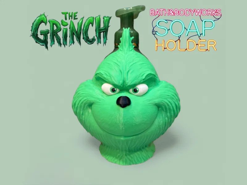 Il portasapone schiumogeno Bath & Body Works del Grinch