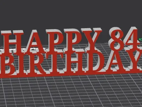 Happy Birthday 84