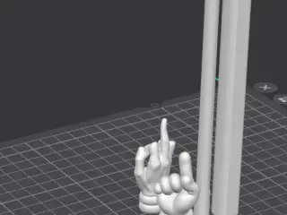 Funny Telescopic Hand