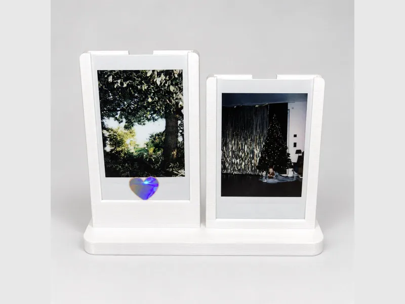 Двойная фоторамка Instax Mini с подставкой