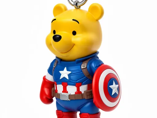 Winnie the Pooh Captain America Ring Figure