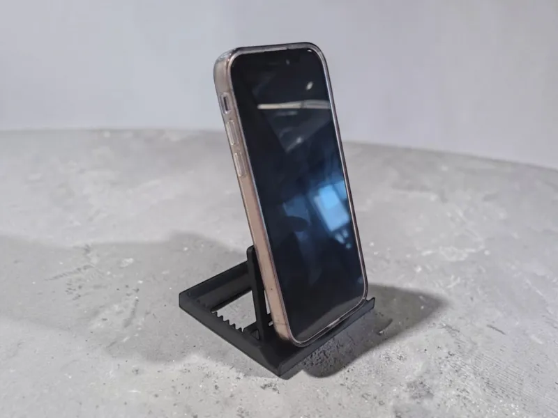 Articulated and Foldable Phone Holder