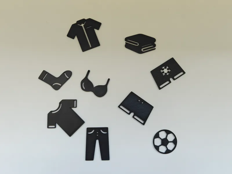 Laundry Organization Labels/Tags