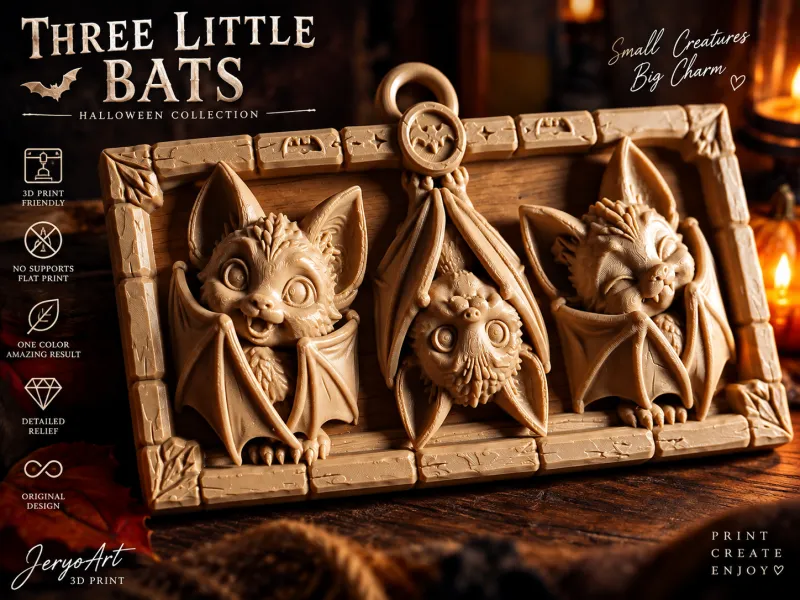 Cute Bat wall decor