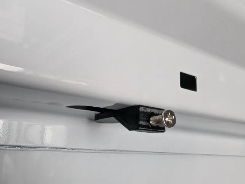 Twist-Lock No-Drill Side Wall Adapter for Van Cargo Linings