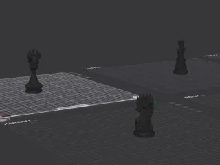Gothic Ornamental Chess Set