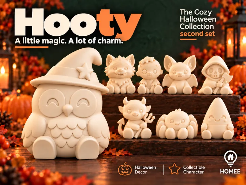 Hooty - A Coleção Aconchegante de Halloween