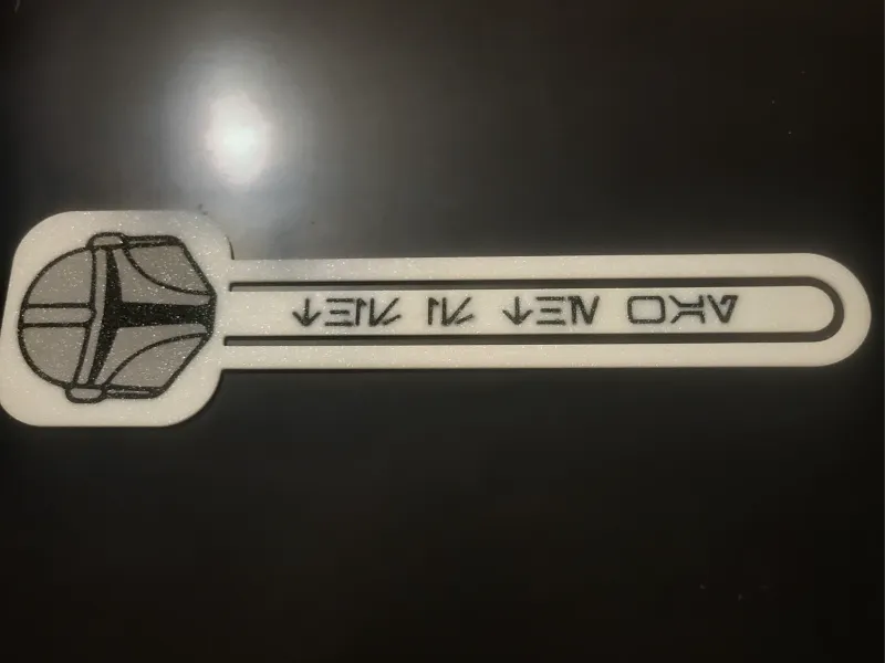 Mandalorian This Is The Way Bookmark