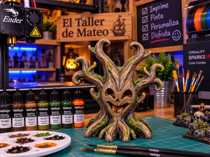 Fantastischer Verfluchter Baum – Mateos Werkstatt