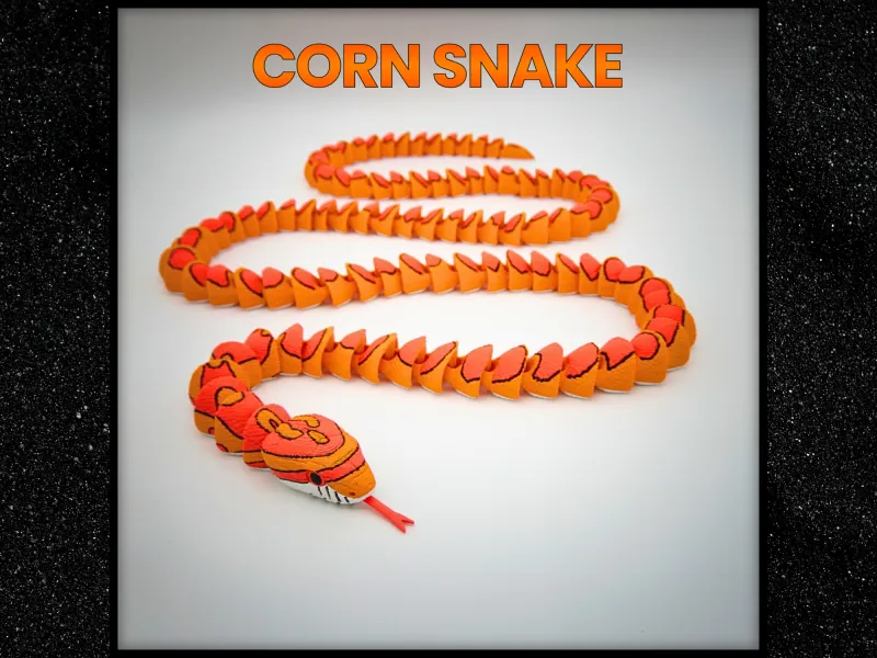 Serpente del grano flessibile - lungo quasi 150 cm/59 pollici!