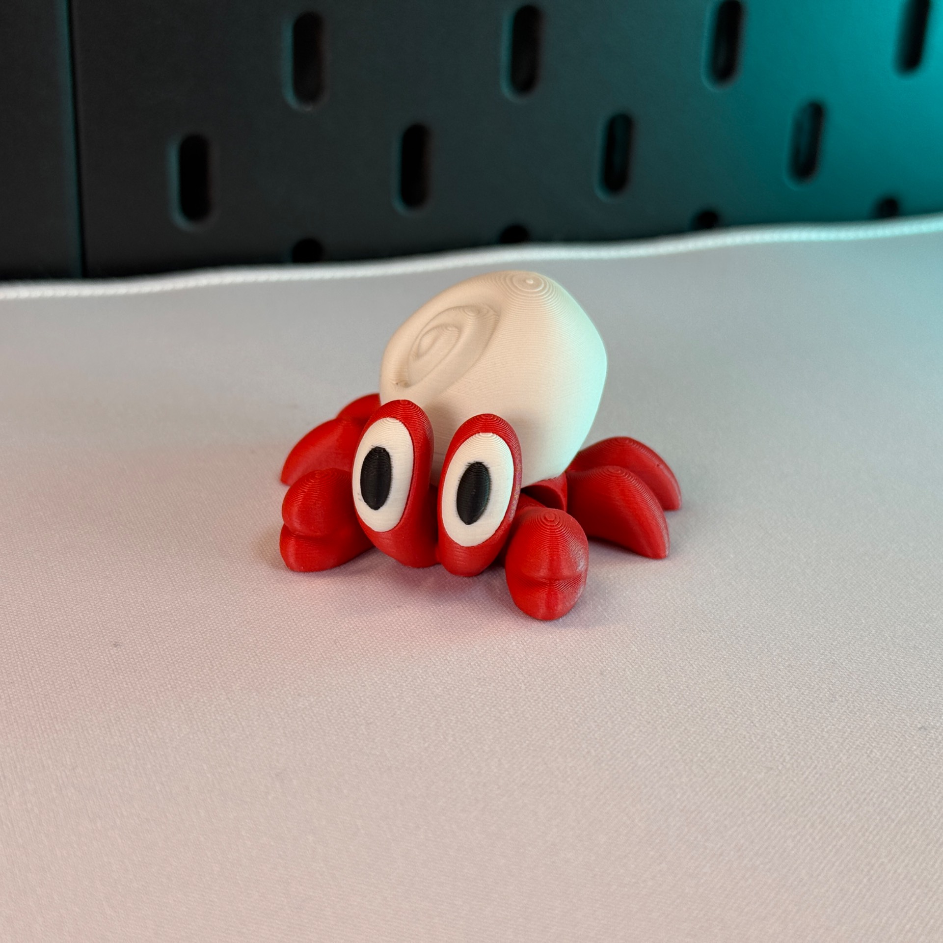 Шарнирный рак-отшельник - Игрушки и игры - PLA - изделие 3D-печати
