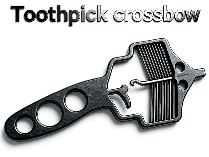 Toothpick crossbow (Extra Powerfull)