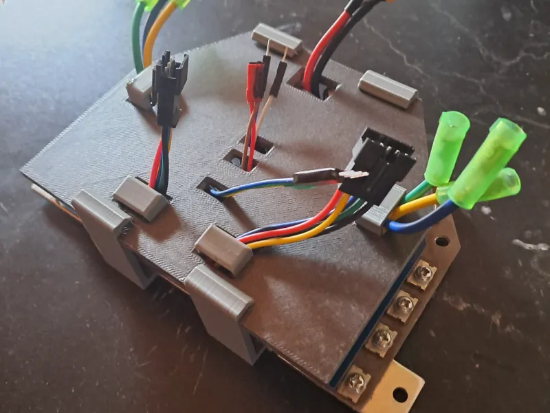 Hoverboard mainboard frame for DIY projects