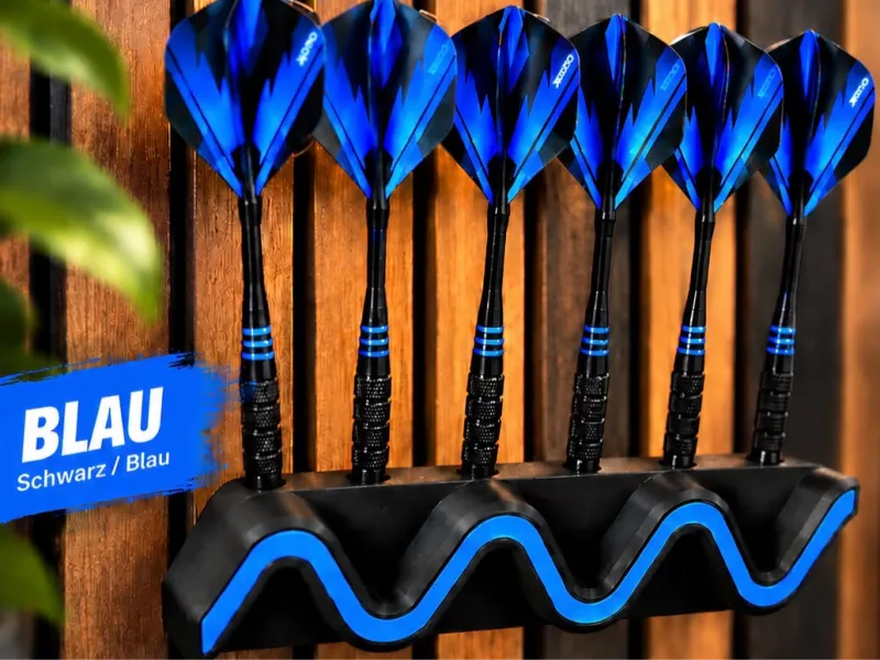 Dart Tutucu Duvar Askısı ,,Wave'', 6 Dart Oku İçin, Dart