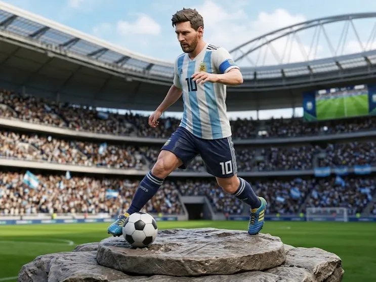 Messi by Aza