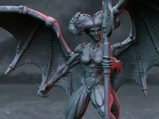 horned devil female