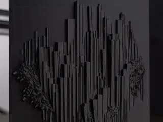 skyline wallart