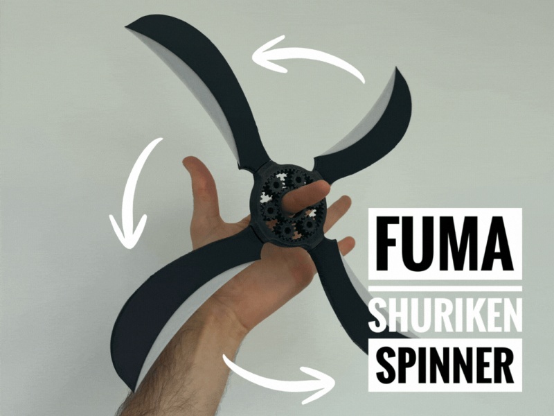Fuma shuriken spinner