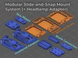 Modular Slide-and-Snap Mount System-0