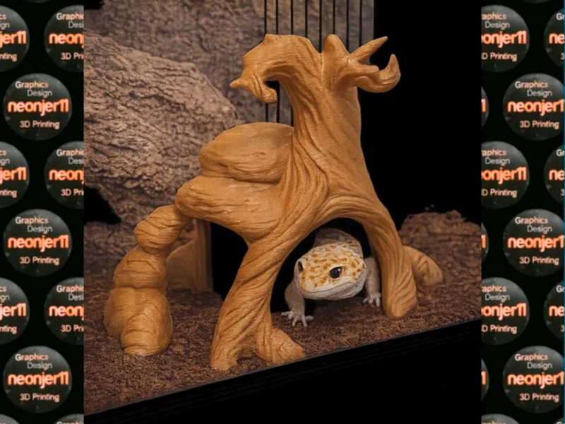 Twisted Tree Archway decor for Reptile / Fish