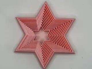Fidget Sensory Fractal 6 Point Star Toy
