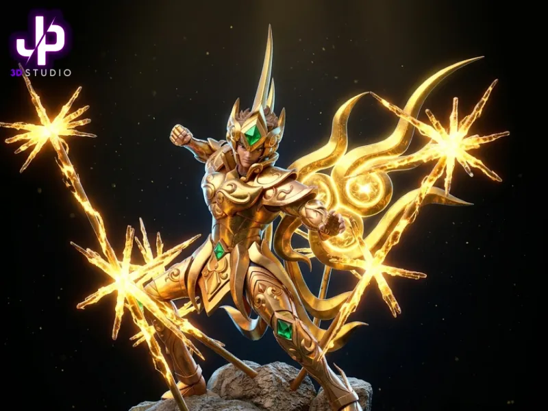 AIOLIA VAN DE LEEUW - SAINT SEIYA 3D