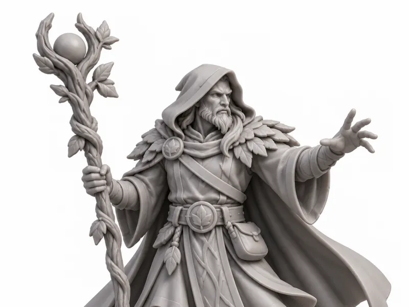 Druïde type HeroQuest of D&D