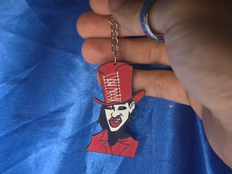 Marilyn Manson keychain