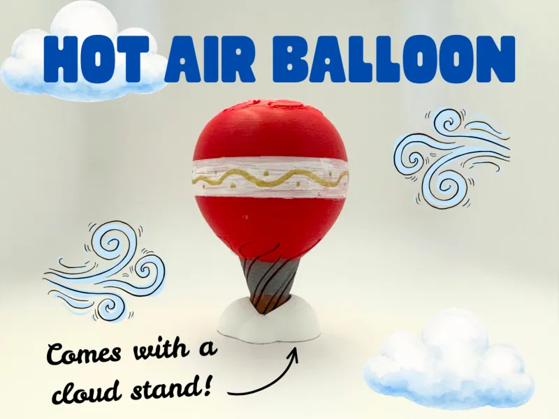 Hot Air Balloon Passthrough Fidget