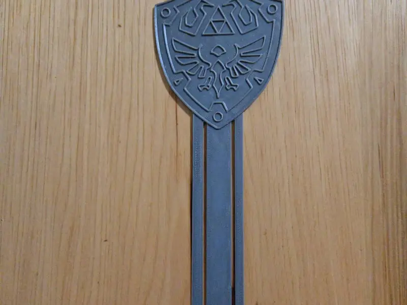 hylian shield bookmark