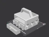 M12 M18 battery holder with cubby-0