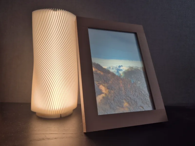 (Farbe) Lithophan-Rahmenständer für IKEA Kapplake