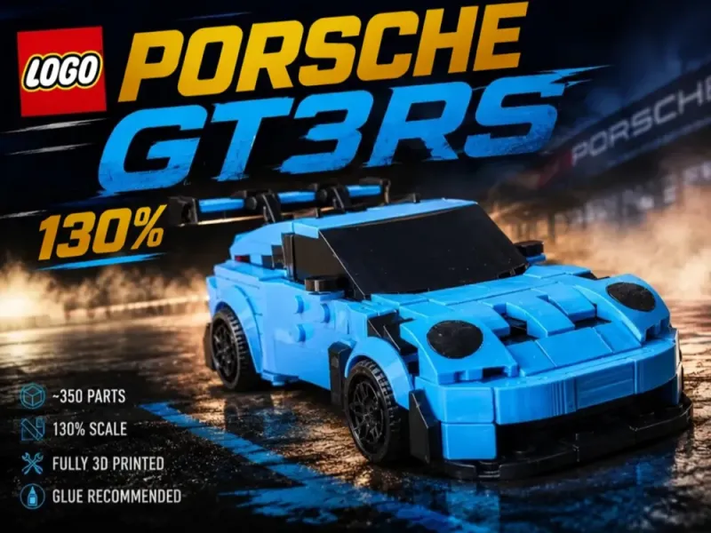 Lego Porsche GT3RS