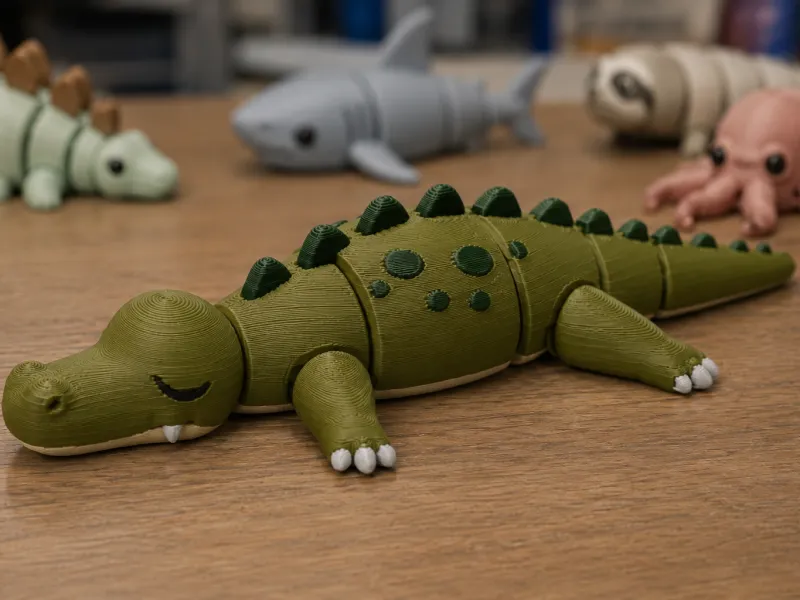 🐊 Sleepy Flexi Croco Toy