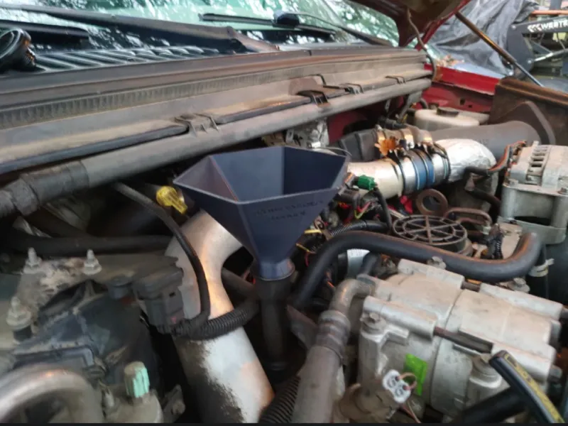Powerstroke Oil Funnel