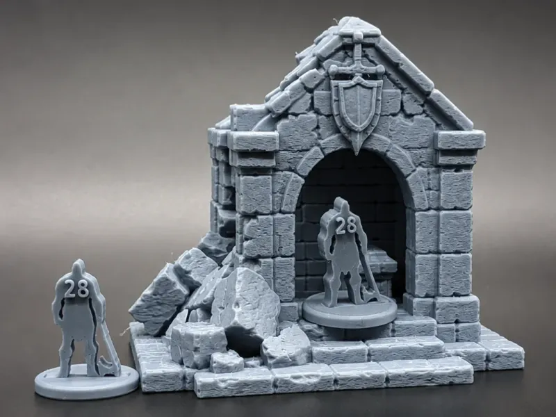 The Forgotten Hero’s Tomb - RPG & D&D Terrain