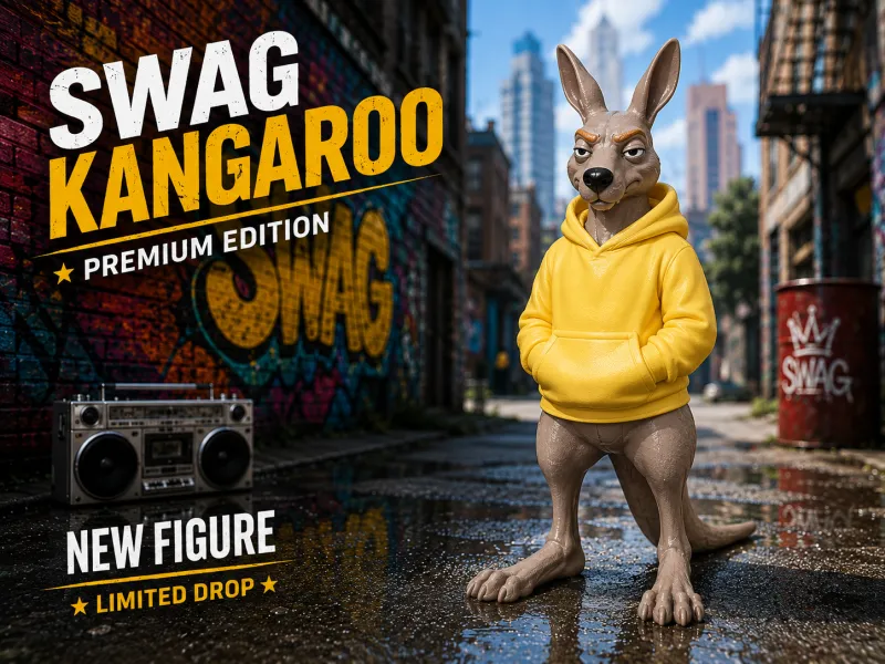 Cool swag Kangaroo