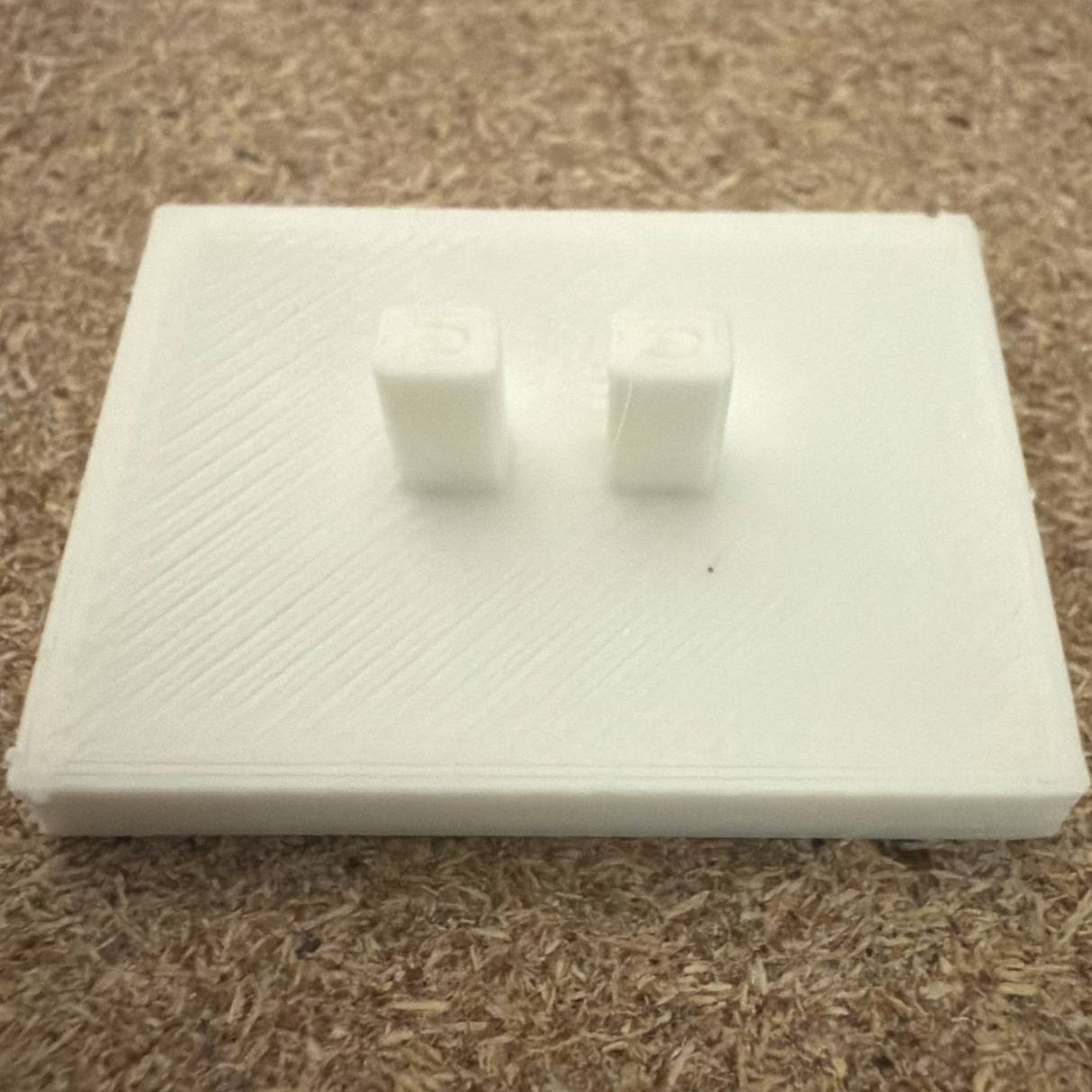 Flat 2x4 Mini Figure Heel Savers