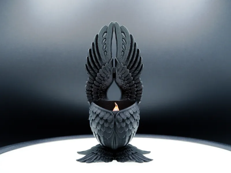 Seraphine Winged Crucible - Tealight Holder