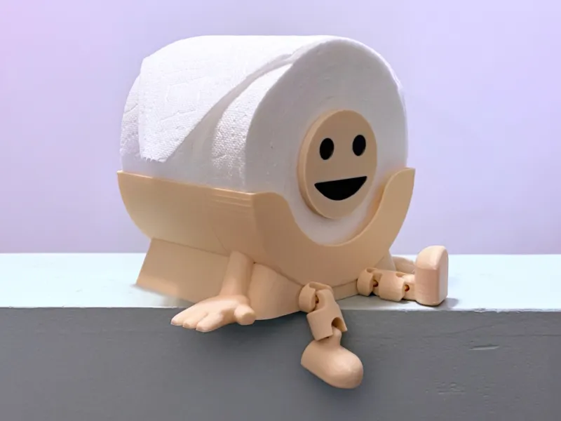 Suporte de Papel Higiênico Papai do Papel Higiênico
