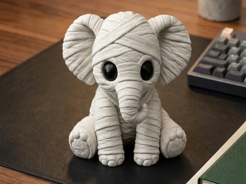 MUMMY ELEPHANT BUDDY 🐘🧻