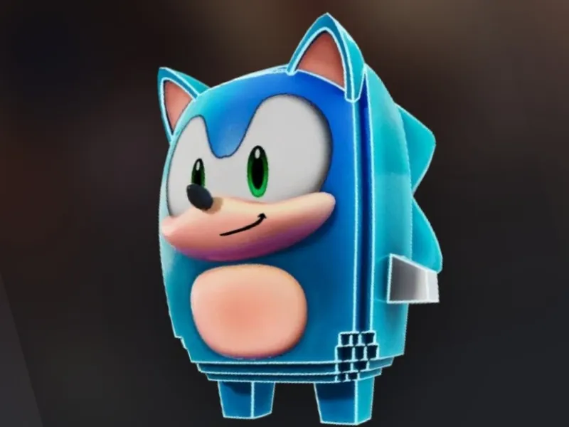 26-Fortnite Sonic Sprite