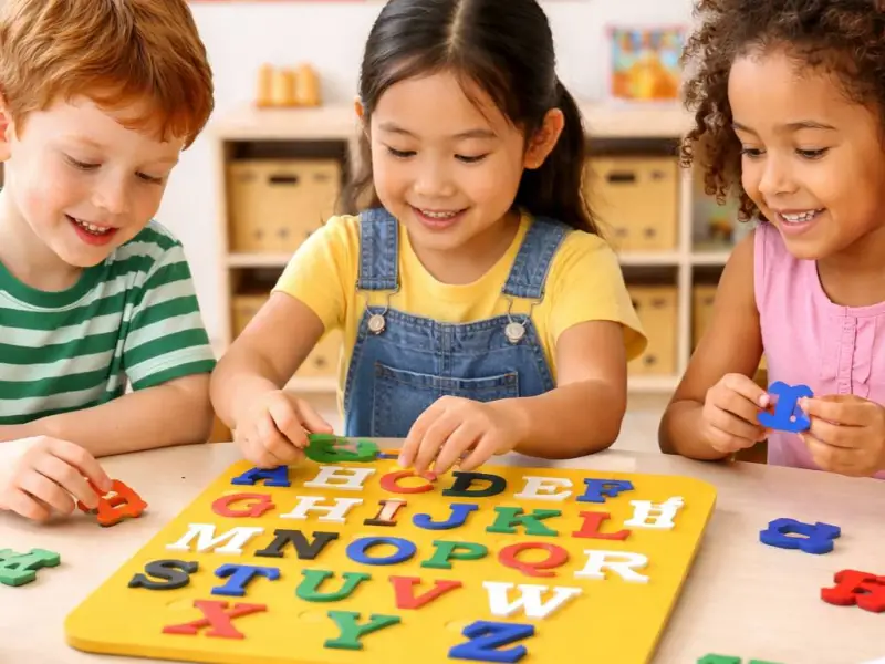 Alphabet Puzzle – Educational Learning Toys for Kids - 002