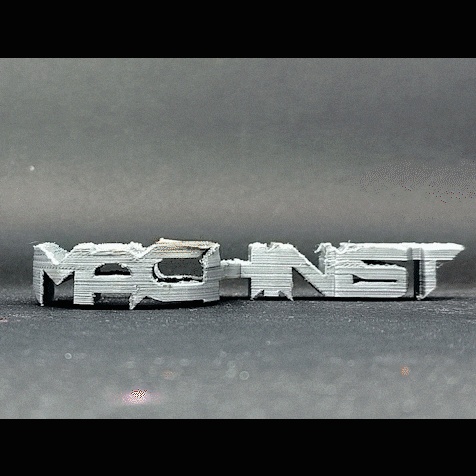 Text Flip - Machinist (4 STLs)