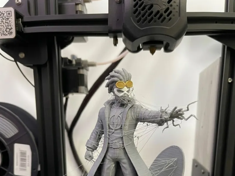 Modèle d'impression 3D STL de figurine complète du super-héros Static Shock
