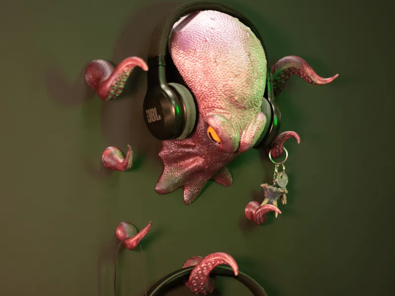 Colgador de pulpo