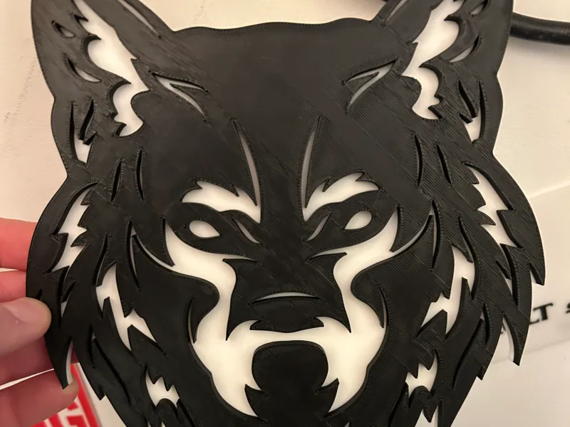 Loup deux couleurs sans CFS/AMS