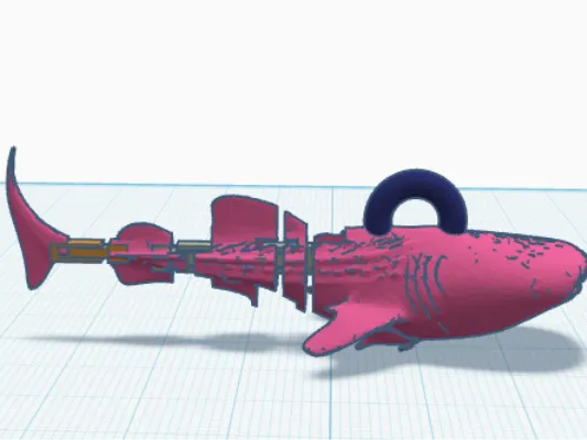 articulated whale shark