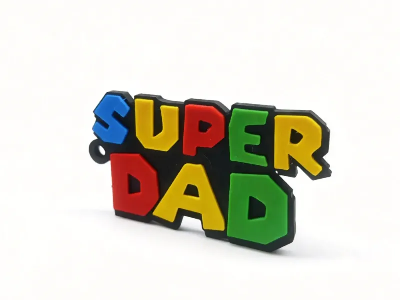 Regalo per la Festa del Papà - Portachiavi Super Papà