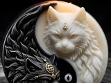 Wolf Katze Sculpture-0